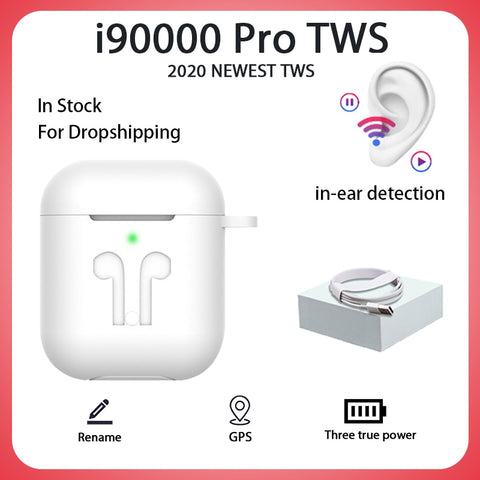 Original i90000 Pro TWS Blutooth Earphones 1:1 In-Ear Wireless Headsets Stereo Headphones Sport Earbuds Auriculares Bluetooth