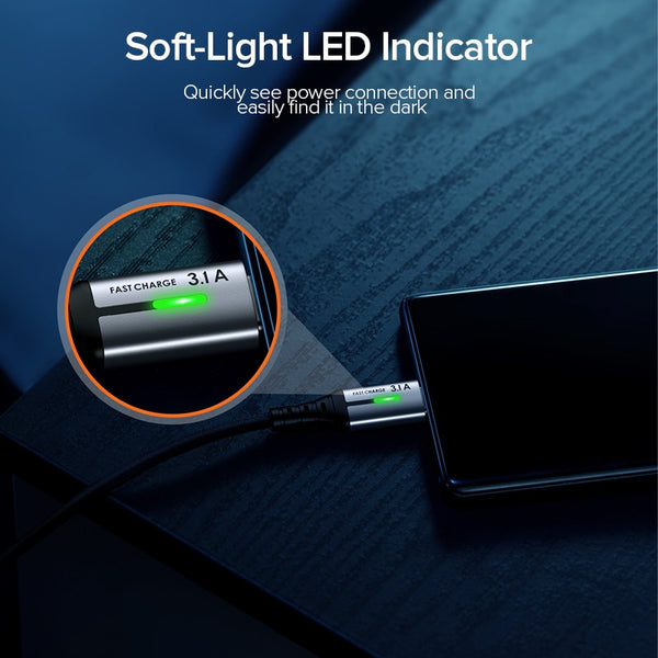 USB Type C Cable Fast USB Charging Type-C Charger